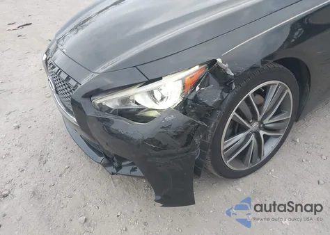 2016 Infiniti Q50 3.0T Premium from USA, damaged, VIN JN1EV7AP7GM300524